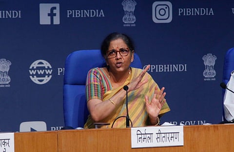 Union Finance Minister Nirmala Sitharaman (Photo|Anil Shakya, EPS)