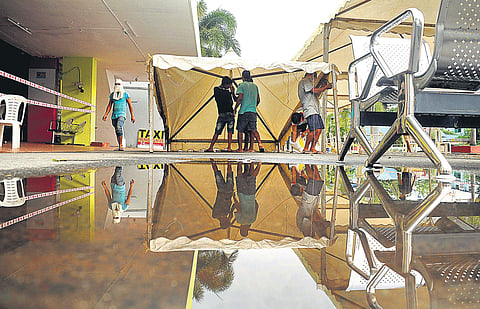 Arrangements made at the Ernakulam Junction railway station | A Sanesh