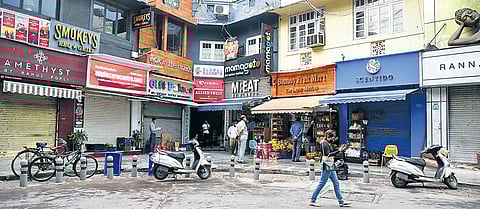 Shop owners feel social distancing will not be possible in every market once all the shops are opened. (File photo)