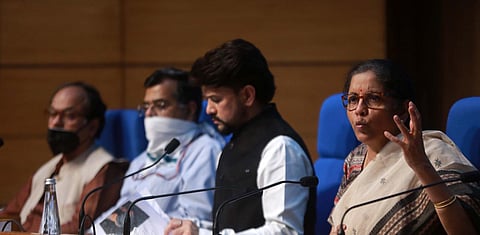 Finance Minister Nirmala Sitharaman (Photo | Shekhar Yadav, EPS)