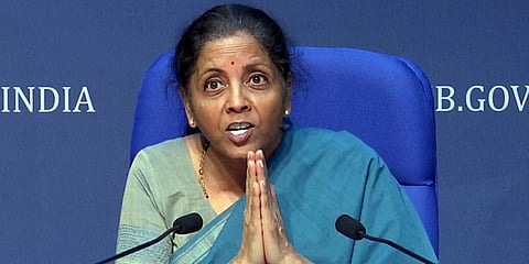 Finance Minister Nirmala Sitharaman (Photo| ANI)