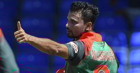 Mashrafe Mortaza. (Photo | AFP)