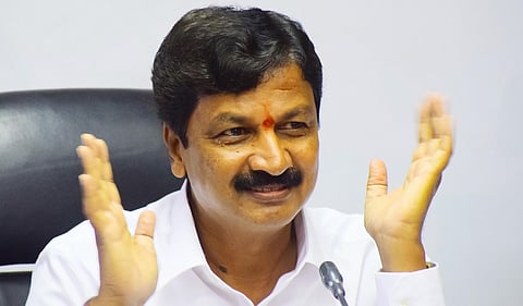 Karnataka Water Resources Minister Ramesh Jarkiholi. (File Photo | Pandarinath B, EPS)