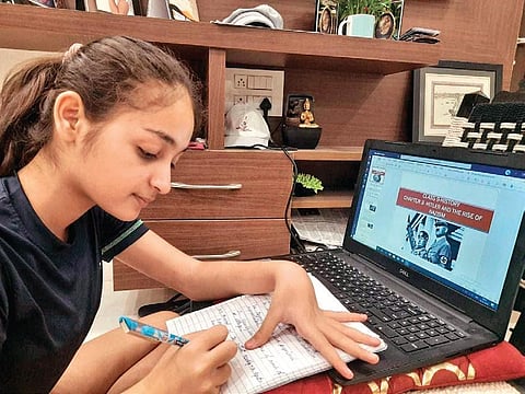 Online classes: Poor students in Delhi struggle due to lack of internet connections