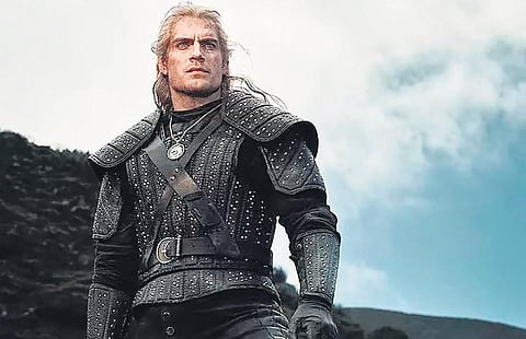 A scene from the Netflix series based on The Witcher saga