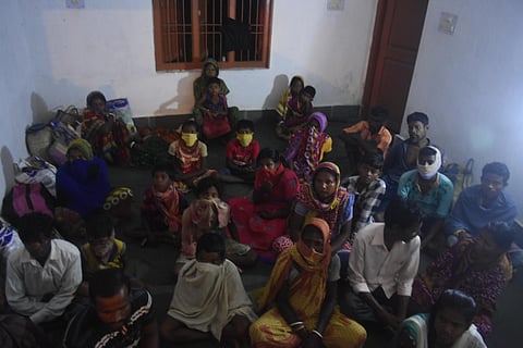 The SRC urged people of low lying areas to move into cyclone shelters and not to leave till Wednesday afternoon as the wind speed was likely to increase anytime after Tuesday midnight (Photo | EPS)