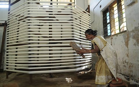 The assistance would be disbursed through the Handloom and Textiles Director. (File photo | EPS)