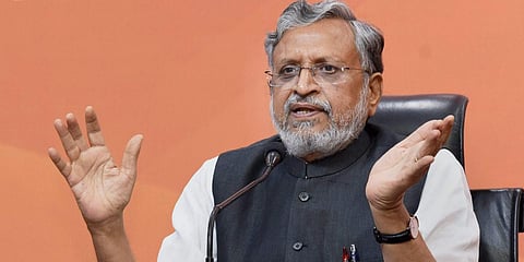 Bihar dy CM Sushil Kumar Modi (File photo| PTI)