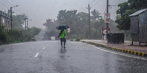 After making landfall at 2.30 p.m. between Digha in West Bengal and Hatiya island in Bangladesh, cyclone Amphan cut a swathe through the coastal areas, flattening fragile dwellings, uprooting trees and electric poles. (Photo | EPS)