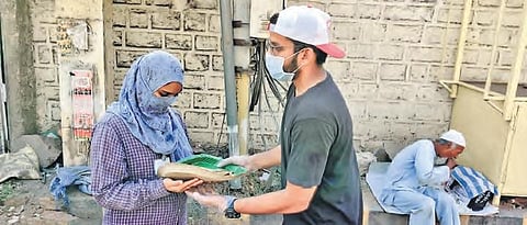 Marpu Foundation workers on the field | EPS