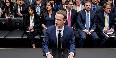 Facebook CEO Mark Zuckerberg arrives to testify before a House Energy and Commerce hearing on Capitol Hill in Washington. (Photo | AP)
