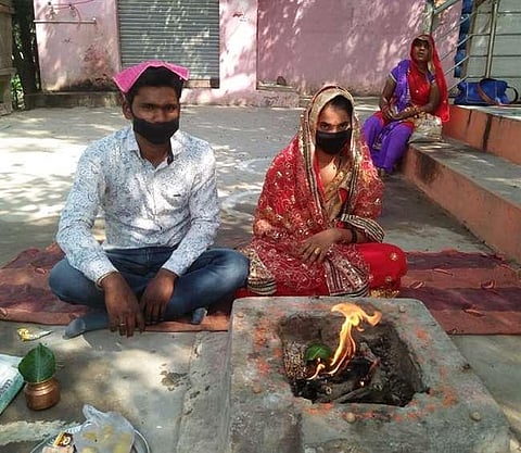 UP girl walks 80 km to reach stranded groom's house, ties nuptial knot