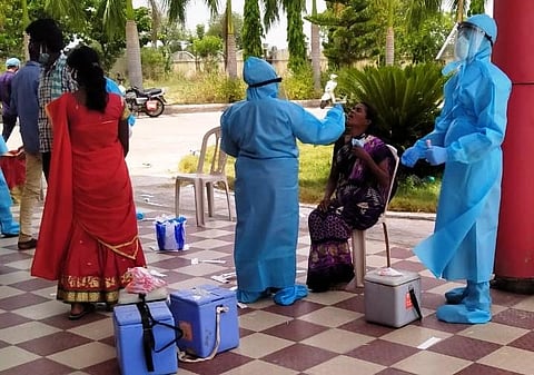 Tribals in Jawadhu Hills being tested