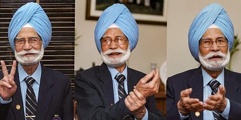 Indian hockey legend Balbir Singh Sr (Photo | PTI)