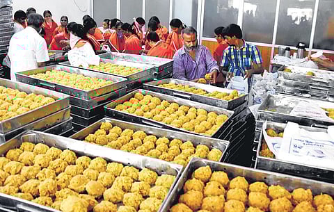 Image of Tirupati Laddus used for representational purposes.