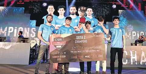DOTA 2 champions of summer season ESL India Premiership 2019
