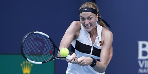 Two-time Wimbledon champ Petra Kvitova (Photo | AP)