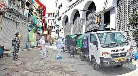 Over 2,000 Tablighi Jamaat members from Nizamuddin Markaz were evacuated by the authorities and sent to quarantine centres in Delhi | file