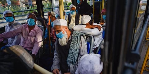 The Tablighi Jamaat members had attended a religious congregation at Nizamuddin in Delhi against the social distancing protocol amid the coronavirus outbreak. (File | PTI)