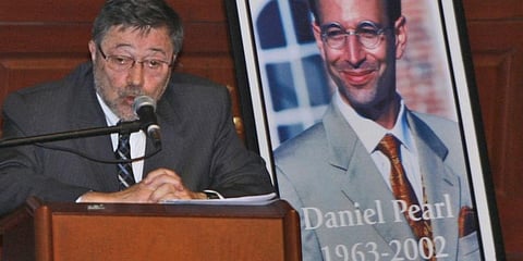 Dr. Judea Pearl, father of American journalist Daniel Pearl, who was killed in 2002, speaks in Miami Beach, Fla. (File Photo | AP)