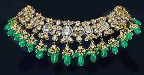 Representational image of Jadau jewellery