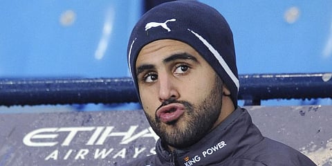 Manchester City forward Riyad Mahrez (Photo | AP)