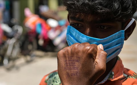 While migrant workers are allowed to travel they are being home quarantined for safety reasons. (Photo |