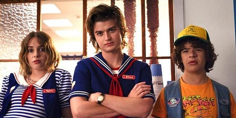 A still from Joe Keery-starrer 'Stranger Things'.