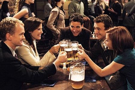 A still from How I Met Your Mother