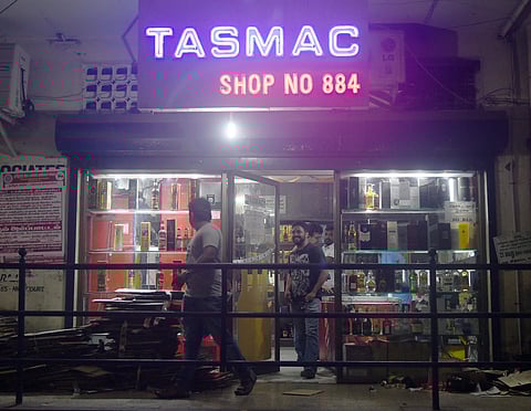 A TASMAC shop near Gemini flyover (File photo|Martin Louis, EPS)