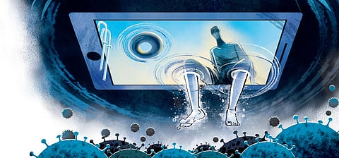 Covid pandemic,social media and digital distancing