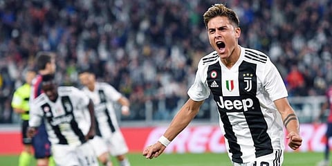 Juventus striker Paulo Dybala (Photo | AP)