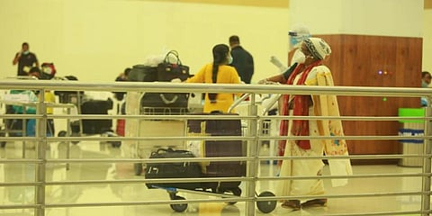 While the first Air India Express flight carrying 177 passengers and four infants from Abu Dhabi landed at Kochi at 10.09 pm, the second flight from Dubai carrying same number of passengers and five infants landed at Kozhikode a few minutes later at 10.32