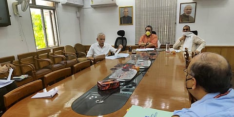 The winners of the animal husbandry startup challenge were announced by Union Minister Giriraj Singh. (Photo| Twitter/ @girirajsinghbjp)