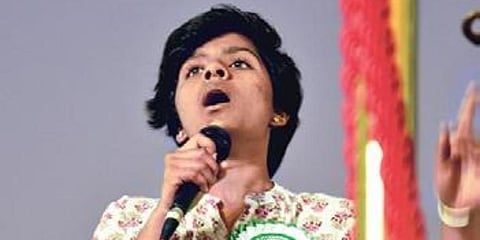 Amulya Leona (File photo| EPS)