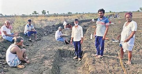 Workers at a MGNREGS project site. (Image used for representational purpose only)