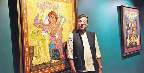 Mohit Jain, Gallery Curator at Dhoomimal Art Gallery, Connaught Place