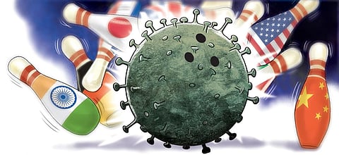 In recent weeks, there have been attempts to view the challenges that the process of globalisation faces from several different perspectives. (Express Illustrations)