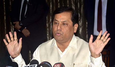 Assam Chief Minister Sarbananda Sonowal (File photo| PTI)
