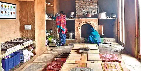 Initiated by Pauri Garwal DM Dhiraj Singh Garbyal (below), ‘Basa’ has been assigned to a women SHG. The model is promoted among locals to aid the economy | Express