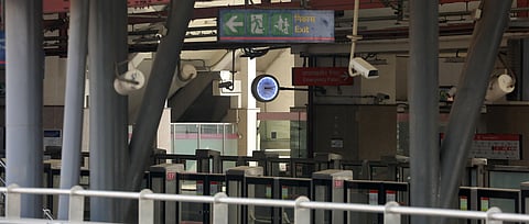 The date for resumption of Metro services has not been finalised. (Photo | Shekhar Yadav, EPS)