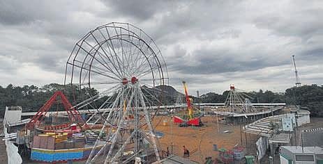 Clouds spread over the skies of Vijayawada on Saturday. (Photo| Prasant Madugula, EPS)