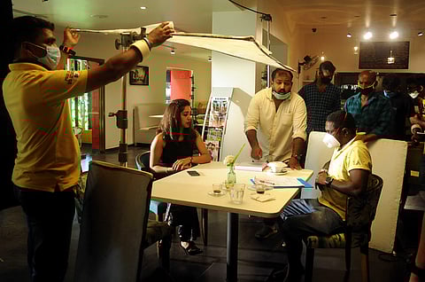 The shooting of the movie “Tsunami” got off the floor on Monday in Kochi. (Photo | A Sanesh, EPS)