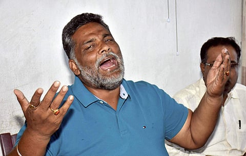Bihar's Jan Adhikar Party chief and MP Pappu Yadav (Photo | File/PTI)