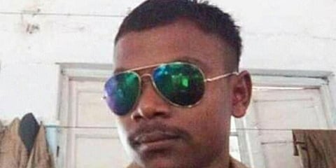 Martyred Indian Army jawan Rajesh Orang