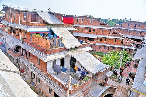 A view of Karimadom Colony , Vincent Pulickal