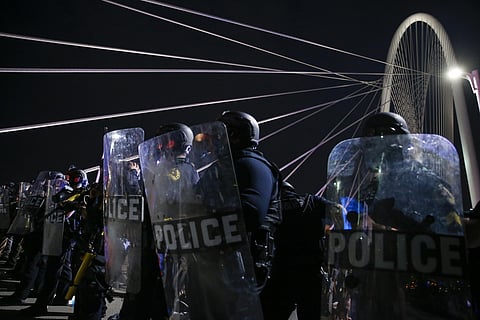 Protests continue over the death of George Floyd, a black man who died after being restrained by Minneapolis police officers on May 25. (Representational Image | AP)