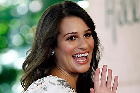 Glee actress Lea Michele. (AP)