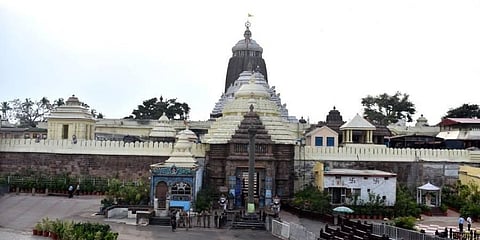 The Sri Jagannath temple at Puri wears a deserted look after the State Government decided to close the shrine for devotees as a precautionary measure for COVID-19. (Photo | Express)