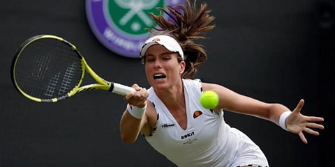 WTA World Number 14 Johanna Konta (Photo | AP)